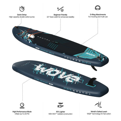 Wave Surf 3.0 8'6" Inflatable Paddle Board – Navy