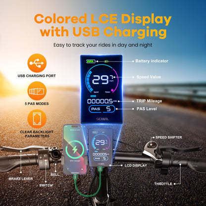 EUYBIKE Foldable Electric Bike for Adults, 48V 20Ah Removable Lithium Battery up to 80Miles, 20" Fat Tire 1000W Dirt Ebike