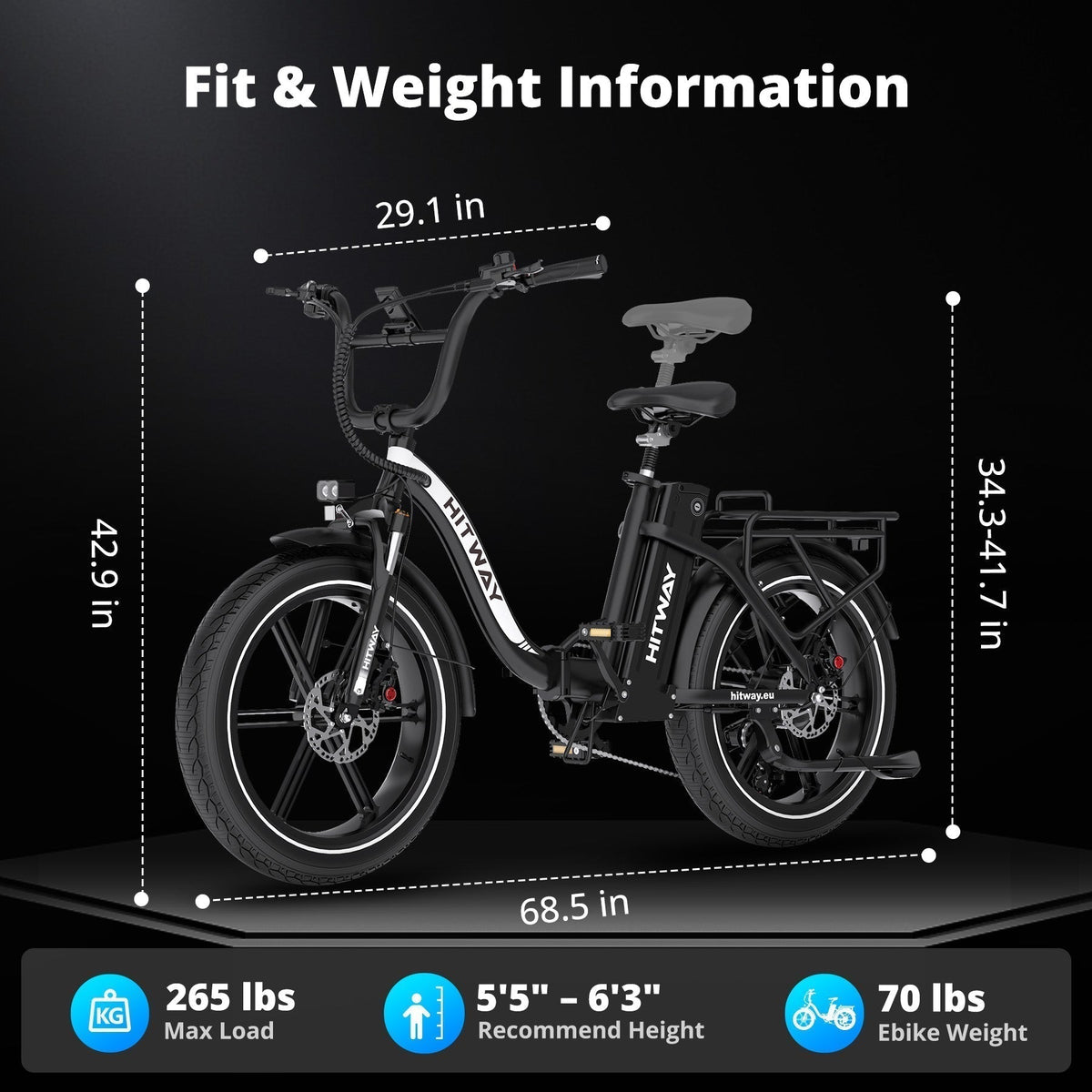 BK6S Pro Folding Electric Bike