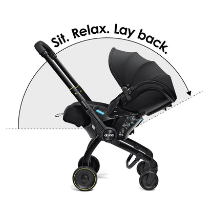 Doona X Infant Car Seat & Stroller – Nitro Black