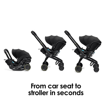 Doona X Infant Car Seat & Stroller – Nitro Black