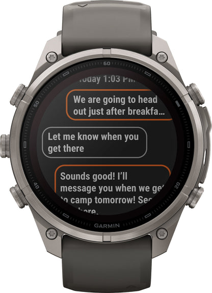 Garmin Fenix 9 Pro inReach SOLAR 51mm Multisport Watch - Grey