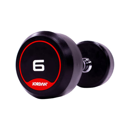Jordan Classic Rubber Dumbbells 2.5kg pair
