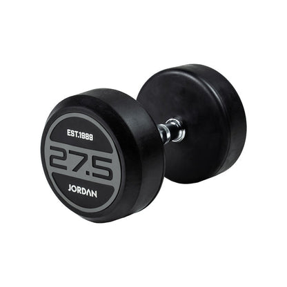JORDAN Rubber Dumbbells - Grey