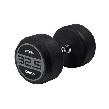 JORDAN Rubber Dumbbells - Grey