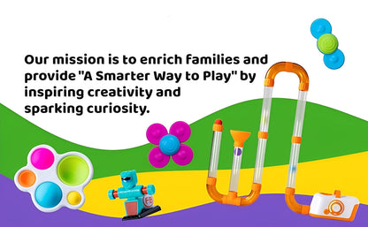 Air Toobz Air-Powered Building Toy – STEM Activity Set for Ages 3+