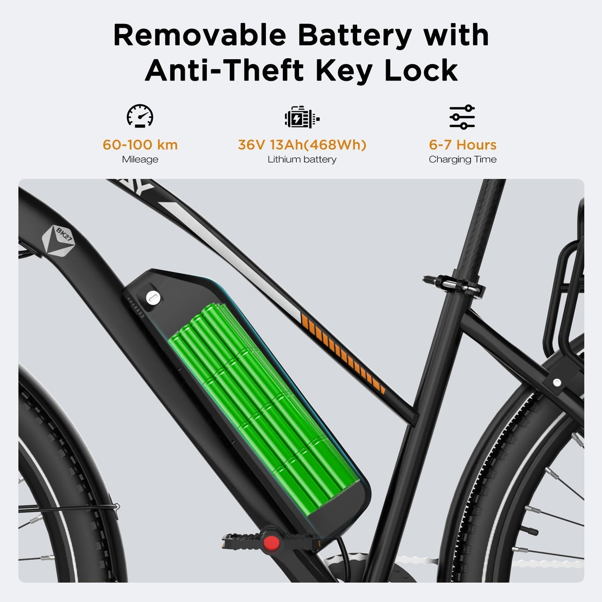 BK27S Electric Bike with APP