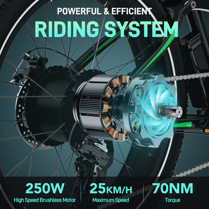 BK9S Electric Bike with APP