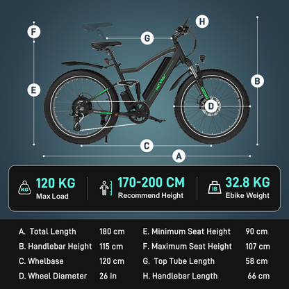 BK9S Electric Bike with APP