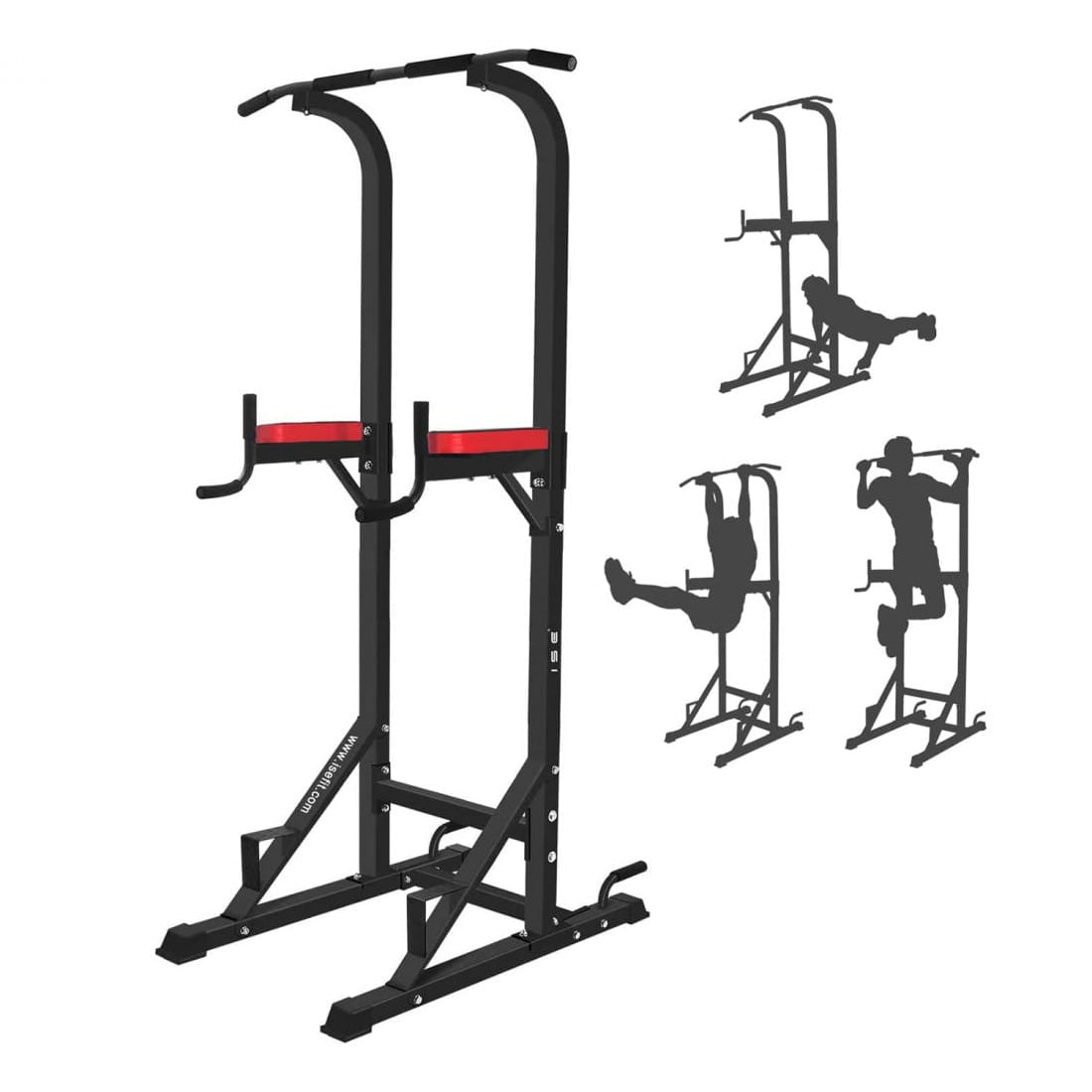 Multi Function Power Tower with Roman Chair Station
