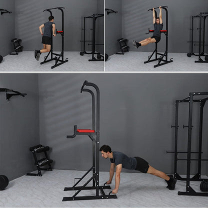 Multi Function Power Tower with Roman Chair Station