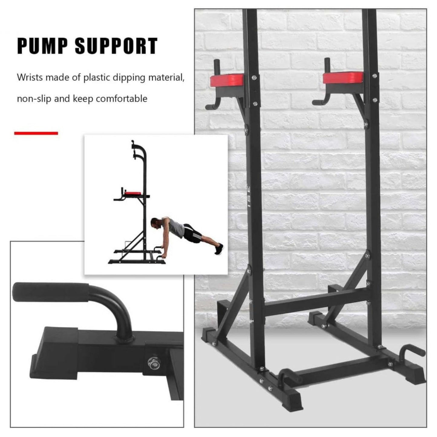 Multi Function Power Tower with Roman Chair Station